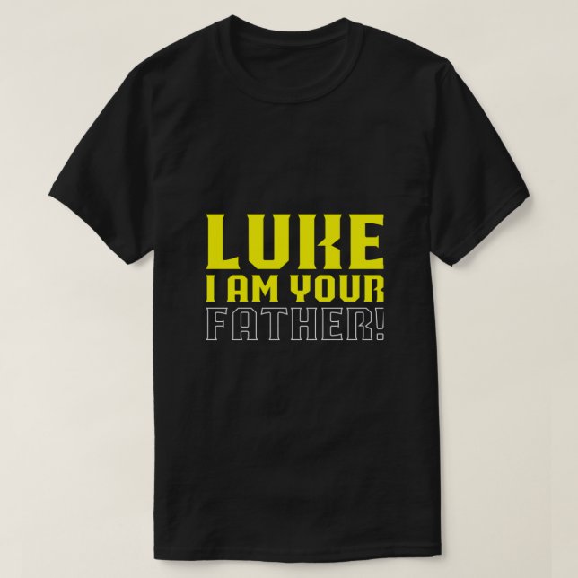 Camiseta Luke, I am your father Classic (Diseño del anverso)