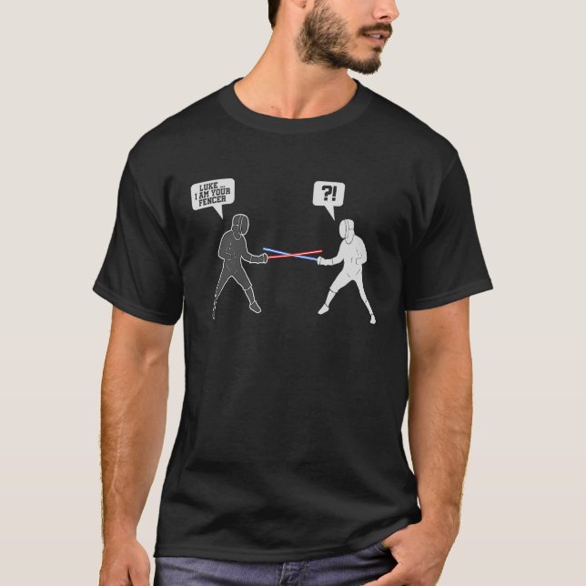 Camiseta Luke, soy tu esgrima de esgrima (Anverso)