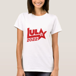 Camiseta Lula 2022 13 PT Presidente Brasil