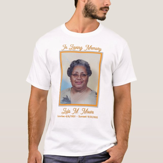 Camiseta Lula Mary Memorial T-Shirt (Anverso)