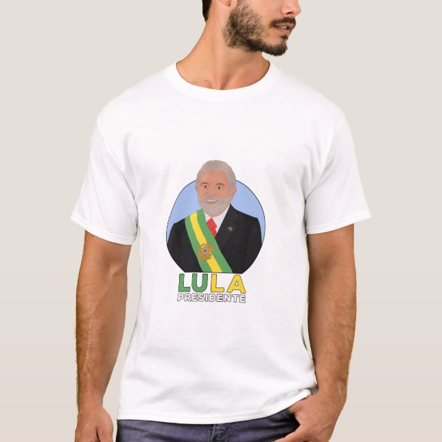 Camiseta Lula Presidente (Anverso)