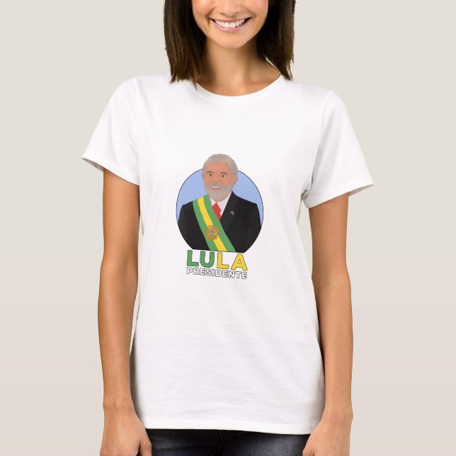 Camiseta Lula Presidente (Anverso)