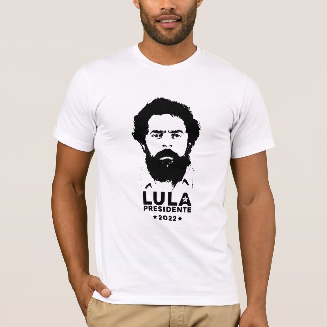 Camiseta Lula Presidente 2022 (Anverso)