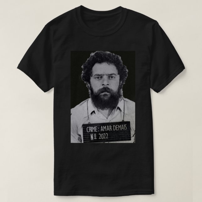 Camiseta Lula presidente Premium (Diseño del anverso)