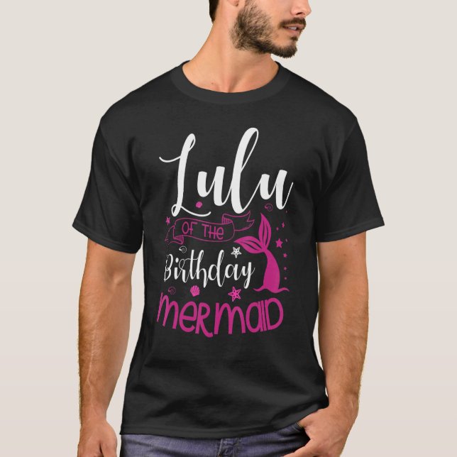 Camiseta Lulu De La Celebración Del Día De Cumpleaños De La (Anverso)