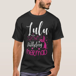 Camiseta Lulu De La Celebración Del Día De Cumpleaños De La
