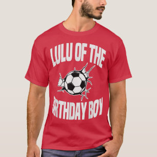 Camiseta Lulu del equipo de fútbol de cumpleaños Bday Fiest