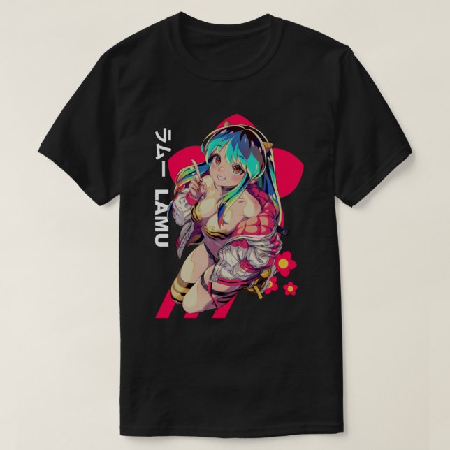Camiseta Lum  Urusei Yatsura anime154 (Diseño del anverso)