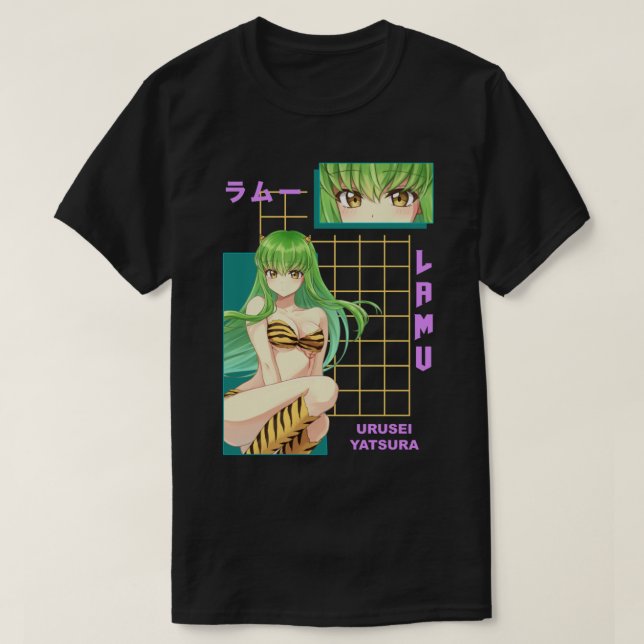Camiseta Lum Urusei Yatsura anime 150 (Diseño del anverso)