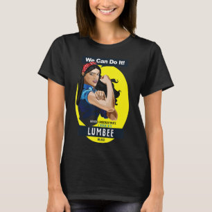 Camiseta Lumbee, nativa estadounidense india, nunca se abur