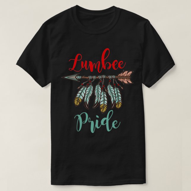 Camiseta Lumbee nativo americano  (Diseño del anverso)