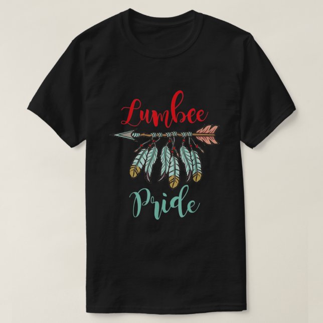 Camiseta Lumbee nativo americano (Diseño del anverso)