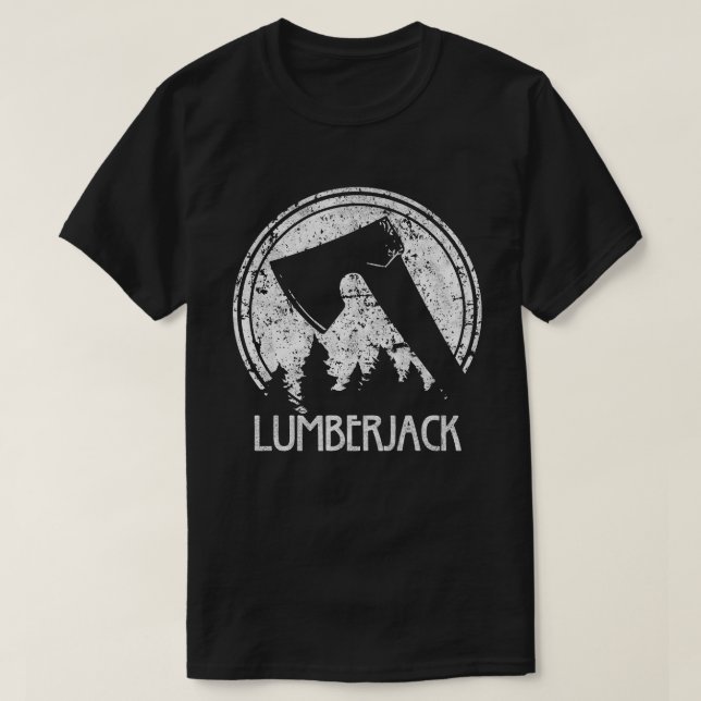 Camiseta Lumberjack Ax (Diseño del anverso)