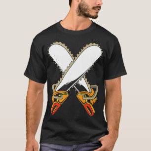 Camiseta Lumberjack Chainsaw Para Hombres