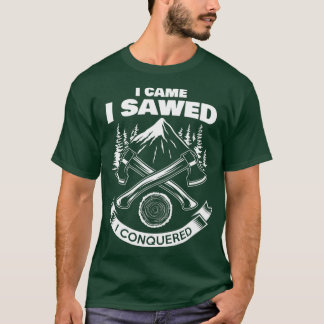 Camiseta Lumberjack logger forestal divertido