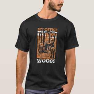 Camiseta Lumberjack Woodworker Ax Chainsaw