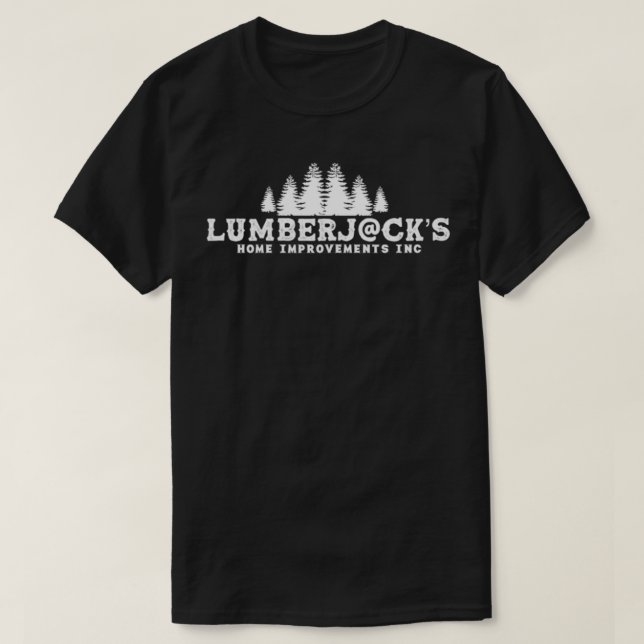Camiseta LumberJacks Doble negro (Diseño del anverso)