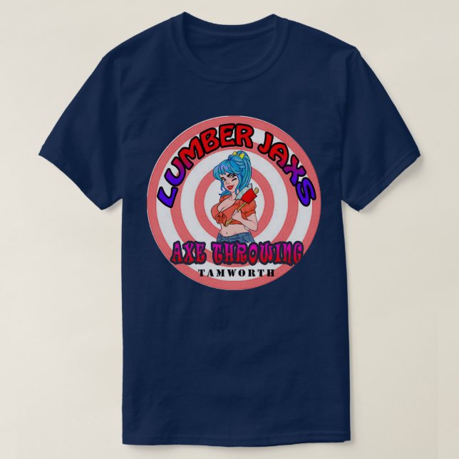 Camiseta LumberJaxs Ax Throwing 1 (Diseño del anverso)