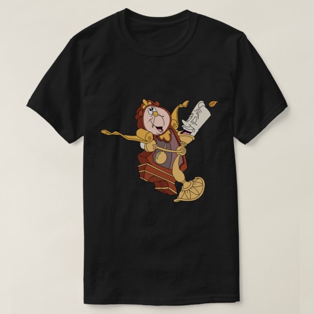 Camiseta Lumiere y cogsworth Classic T-Shirt (Diseño del anverso)