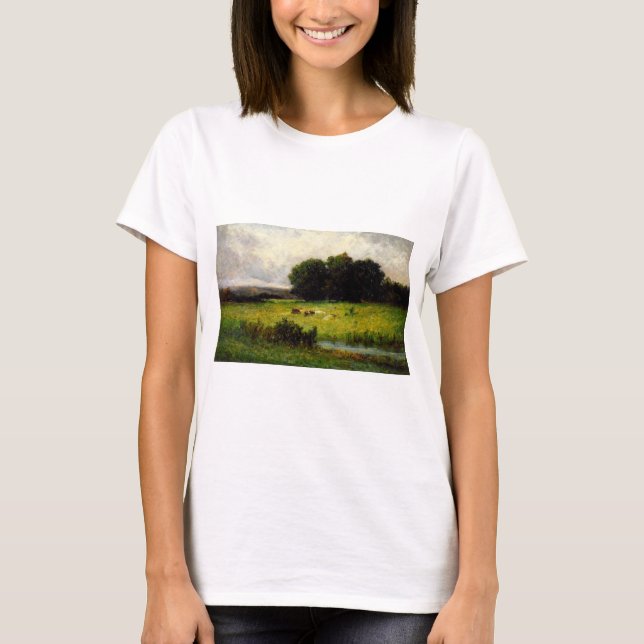 Camiseta Luminosa escena de ganado cerca de Stream - Edward (Anverso)