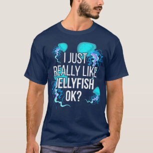 Camiseta Luminoso océano Jellyfish