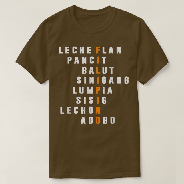 Camiseta Lumpia Balut Cocina filipina Cocina asiática C (Diseño del anverso)