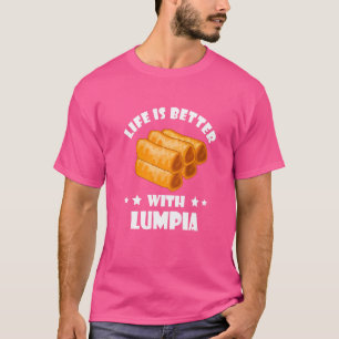 Camiseta Lumpia Filipino Spring Roll Filipinas Food
