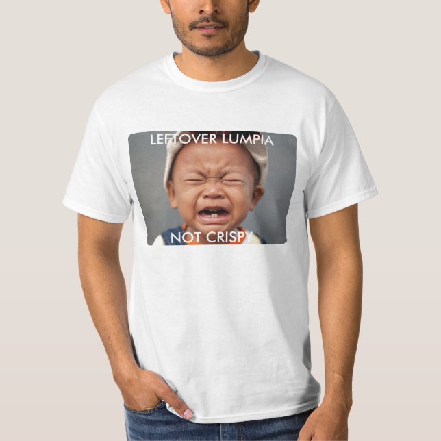 Camiseta Lumpia pobre del niño no curruscante (Anverso)