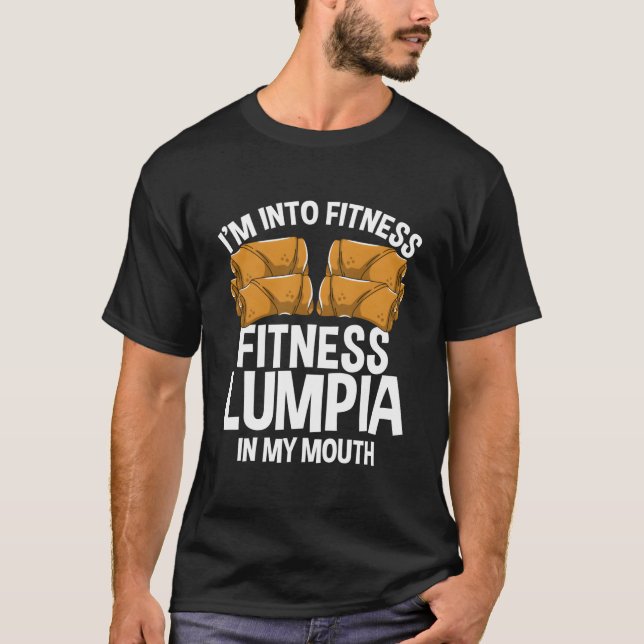 Camiseta Lumpia Wrappers Filia Food Philio Snacks Ila Lumpi (Anverso)