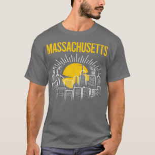 Camiseta Luna Amarilla Massachusetts