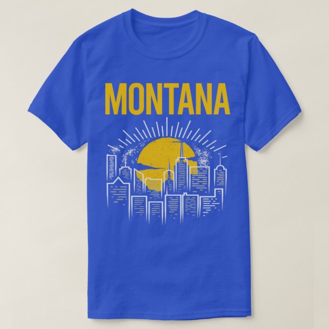 Camiseta Luna Amarilla Montana (Diseño del anverso)