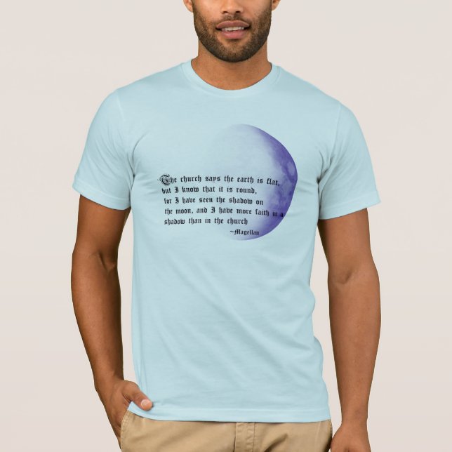 Camiseta Luna atea (Anverso)