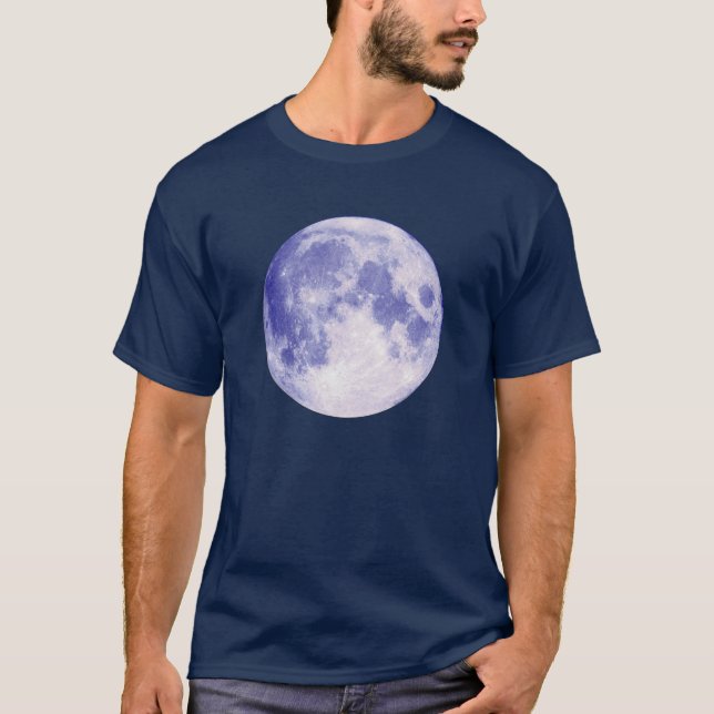 Camiseta Luna azul (Anverso)