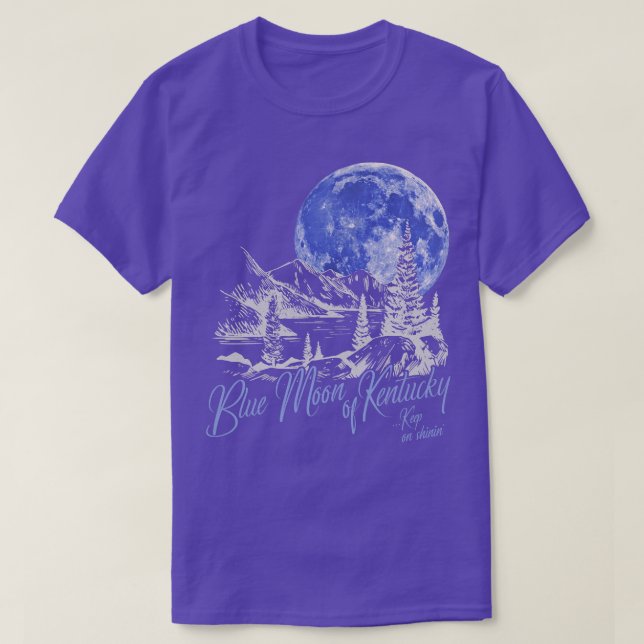 Camiseta Luna Azul De Kentucky (Diseño del anverso)