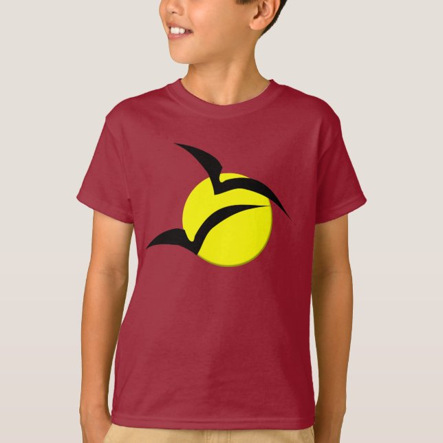 Camiseta Luna completa y bebés (Anverso)