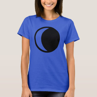 Camiseta luna creciente menguante