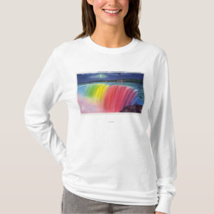 Camiseta Luna creciente sobre Horseshow iluminado