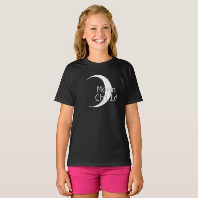 Camiseta Luna Crescent infantil Zodiac Moon (Anverso completo)