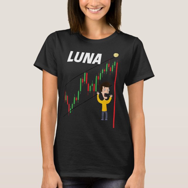 Camiseta Luna Crypto Crash Trading Cryptocurrency Btc 2022 (Anverso)