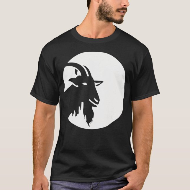 Camiseta Luna de cabra (Anverso)