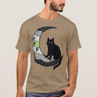Camiseta Luna de Gato Agender