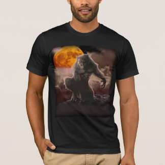Camiseta Luna de la sangre del hombre lobo