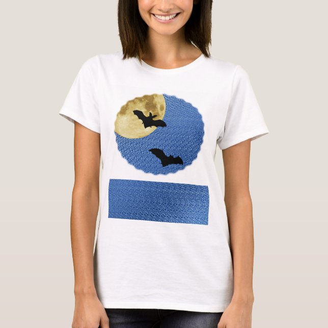 Camiseta Luna de medianoche (Anverso)
