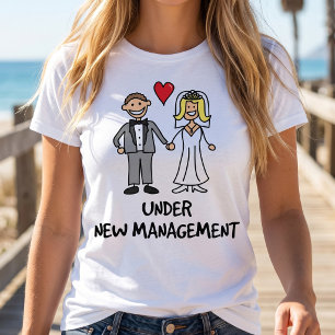 Camiseta Luna de miel de novia bajo nueva administración -