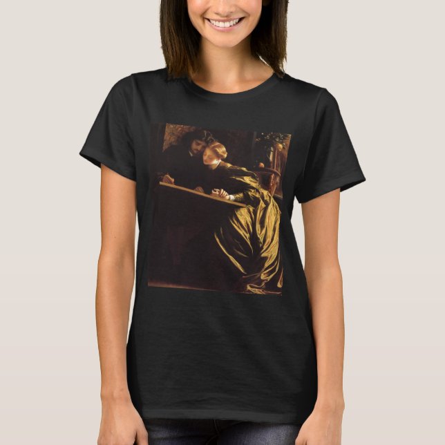 Camiseta Luna de miel del pintor de Lord Frederic Leighton (Anverso)