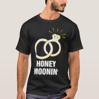 Camiseta Luna de Miel Fiesta Nupcial Recién Casados Desposa