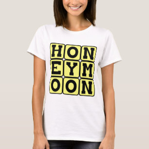 Camiseta Luna de Miel, Vacaciones de Recién Casados