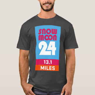 Camiseta Luna de Nieve 24 131 Millas Media Maratón