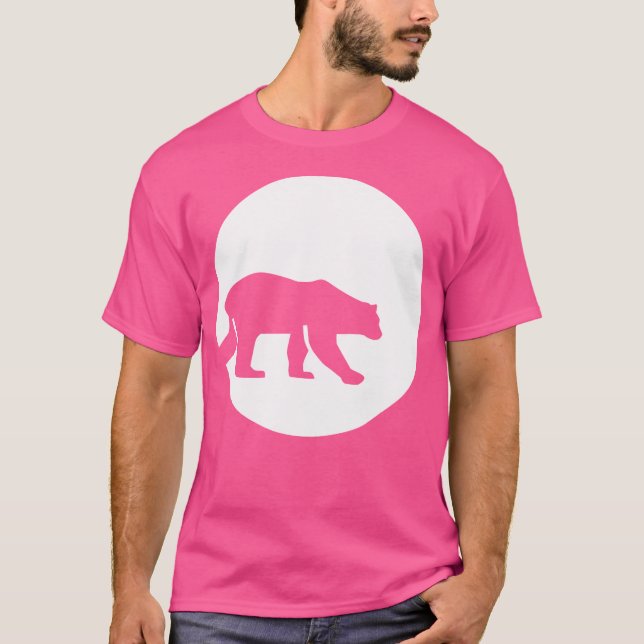 Camiseta Luna de oso polar (Anverso)