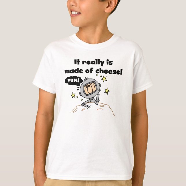 Camiseta Luna de Queso (Anverso)